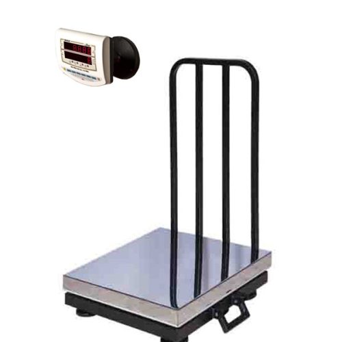 باسکول فروشگاهی-کارگاهی محک 200 کیلوگرم دیواری سینی استیل نمایندگی رسمی محک