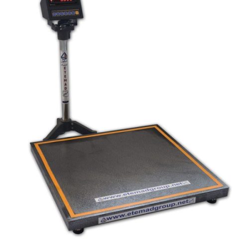 باسکول فروشگاهی صنعتی اعتماد 5000 کیلوگرم 200 در 200 مدل+ 4L | نمایندگی رسمی اعتماد